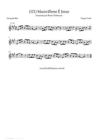 Harpa Cristã  score for Trumpet