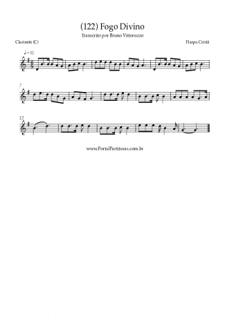 Harpa Cristã  score for Clarinet (C)