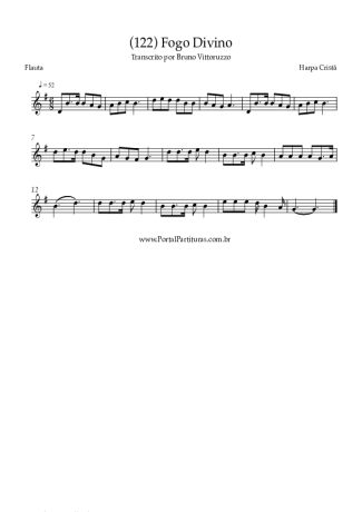 Harpa Cristã  score for Flute