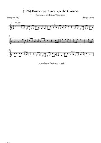 Harpa Cristã  score for Trumpet