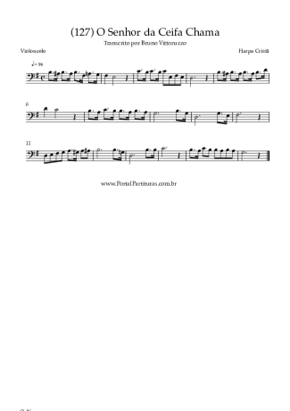 Harpa Cristã  score for Cello