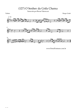 Harpa Cristã  score for Violin