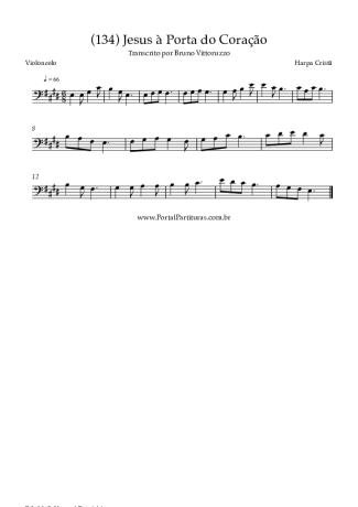 Harpa Cristã  score for Cello