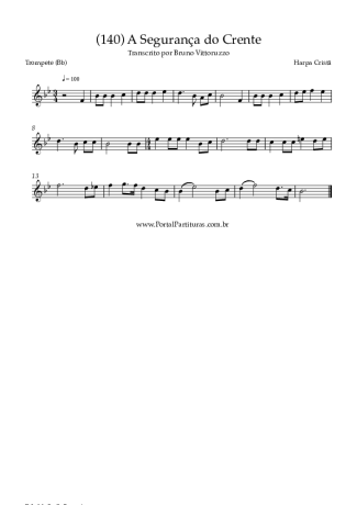 Harpa Cristã  score for Trumpet