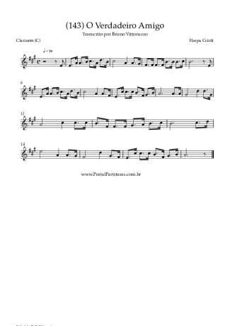 Harpa Cristã  score for Clarinet (C)