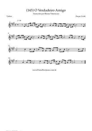 Harpa Cristã  score for Violin