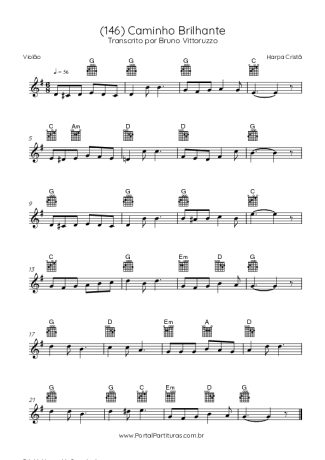 Harpa Cristã  score for Acoustic Guitar