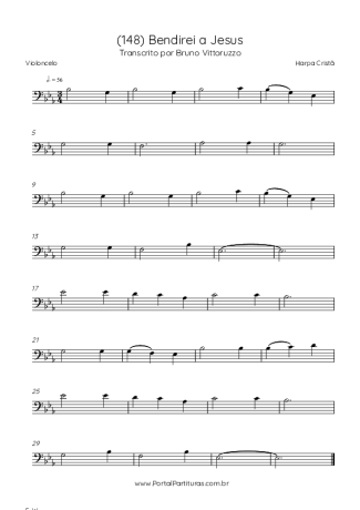 Harpa Cristã  score for Cello