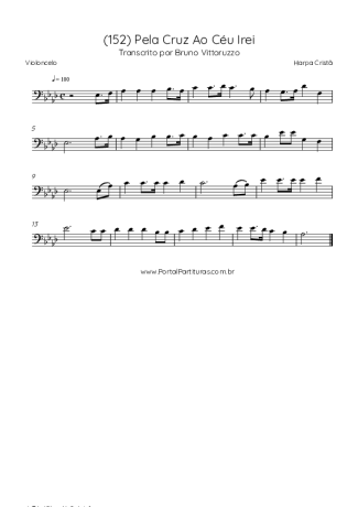 Harpa Cristã  score for Cello