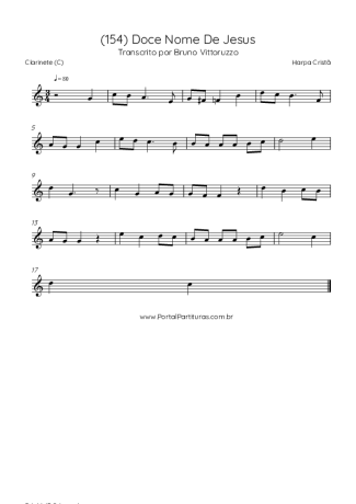 Harpa Cristã  score for Clarinet (C)