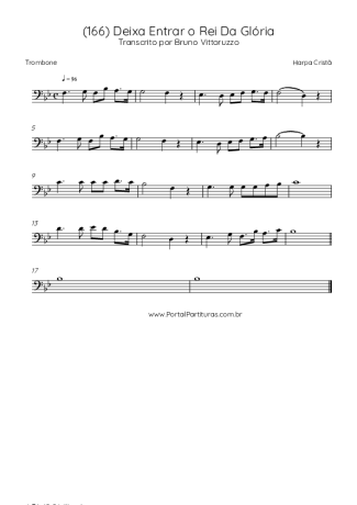 Harpa Cristã  score for Trombone