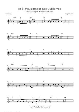 Harpa Cristã  score for Keyboard