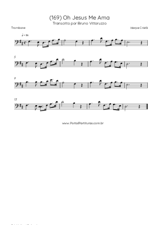 Harpa Cristã  score for Trombone