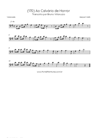 Harpa Cristã  score for Cello