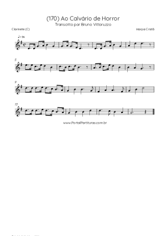 Harpa Cristã  score for Clarinet (C)