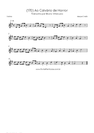 Harpa Cristã  score for Violin