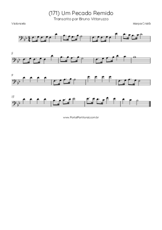 Harpa Cristã  score for Cello