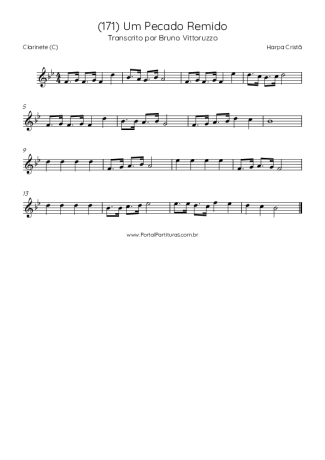 Harpa Cristã  score for Clarinet (C)