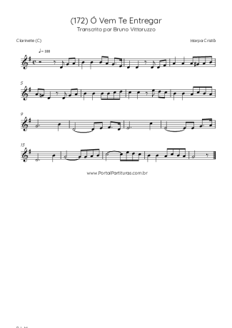 Harpa Cristã  score for Clarinet (C)