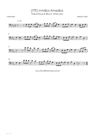 Harpa Cristã  score for Cello