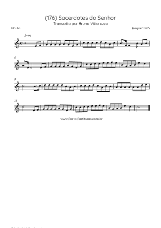 Harpa Cristã  score for Flute