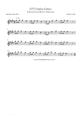 Harpa Cristã  score for Alto Saxophone