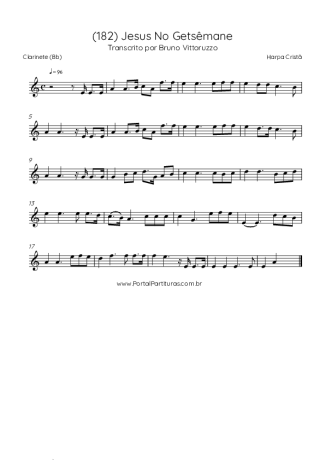 Harpa Cristã  score for Clarinet (Bb)