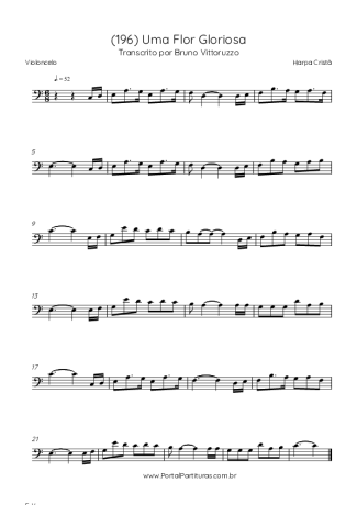 Harpa Cristã  score for Cello