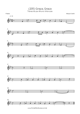 Harpa Cristã  score for Flute