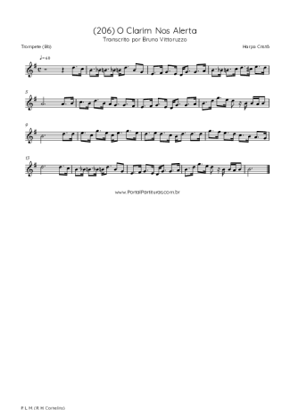 Harpa Cristã  score for Trumpet