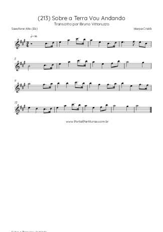 Harpa Cristã  score for Alto Saxophone