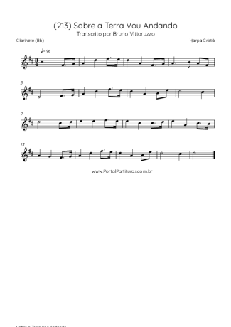 Harpa Cristã  score for Clarinet (Bb)