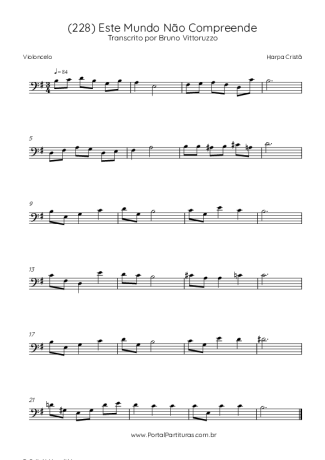 Harpa Cristã  score for Cello