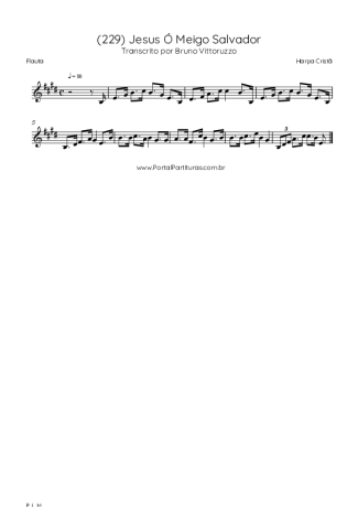 Harpa Cristã  score for Flute