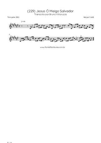 Harpa Cristã  score for Trumpet