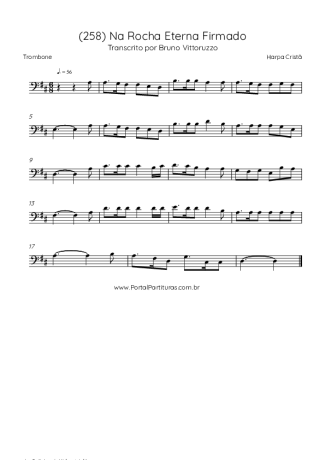 Harpa Cristã  score for Trombone