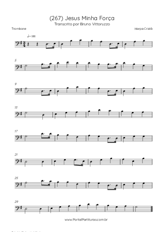 Harpa Cristã  score for Trombone