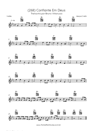 Harpa Cristã  score for Acoustic Guitar