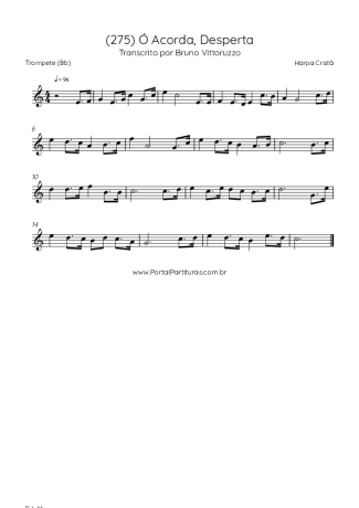 Harpa Cristã  score for Trumpet