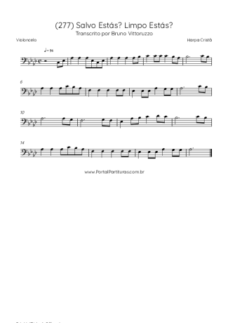 Harpa Cristã  score for Cello