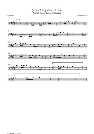 Harpa Cristã  score for Cello