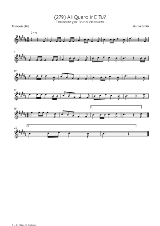 Harpa Cristã  score for Trumpet