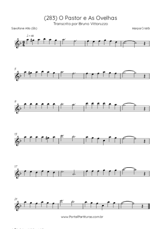 Harpa Cristã  score for Alto Saxophone