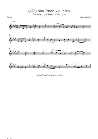 Harpa Cristã  score for Flute