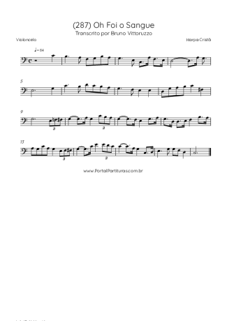 Harpa Cristã  score for Cello