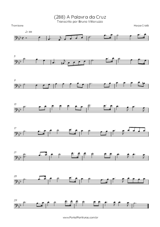 Harpa Cristã  score for Trombone