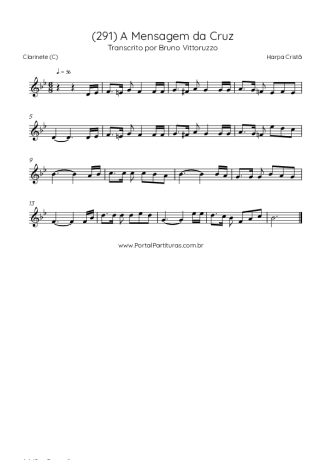 Harpa Cristã  score for Clarinet (C)