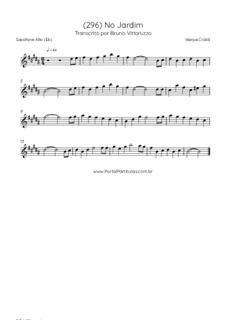 Harpa Cristã  score for Alto Saxophone