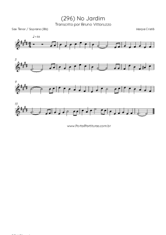 Harpa Cristã  score for Tenor Saxophone Soprano (Bb)