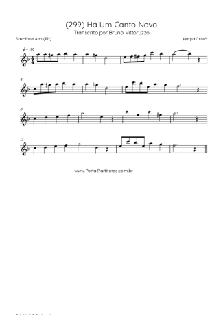 Harpa Cristã  score for Alto Saxophone